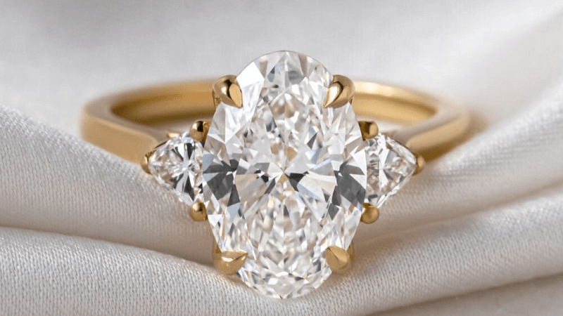 A Symbol of Success: The 4 Carat Oval Solitaire Diamond Ring